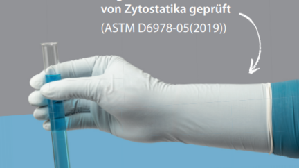 Handschuh CELOS GLOVE 2.20 Und 2.30 Zytostatika